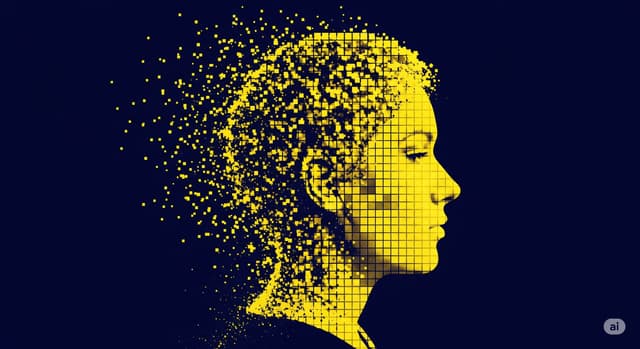 Abstract illustration representing digital identity fragility and platform dependency